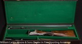 MERKEL Model 203E Two barrel set shotgun & Combination gun 12ga o/u & 12ga/7x65r Zeiss scope cased Mfg 1970 - 1 of 11