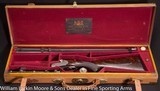 Dan'L Fraser Boxlock Ejector Express .400/.360 Cased, Nickel scope, Mfg 1909 - 1 of 9