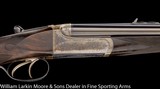 WESTLEY RICHARDS Deluxe Droplock Ejector Express .300 Sherwood 26" Mfg in 1926 for the Maharja Rewa Cased in Leather case - 6 of 10