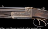 WESTLEY RICHARDS Deluxe Droplock Ejector Express .300 Sherwood 26" Mfg in 1926 for the Maharja Rewa Cased in Leather case - 5 of 10