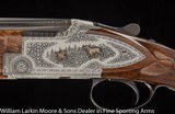 BROWNING Superposed Custom by Hiptmayer 20ga 26.5 Sideplates awesome engraving fancy wood and chekering cased - 2 of 8