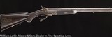 JOHN WILKES Underlever Hammer Single shot 4 bore rifle Mfg 1878 - 1 of 7