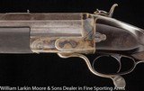 JOHN WILKES Underlever Hammer Single shot 4 bore rifle Mfg 1878 - 3 of 7