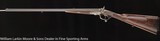 JAMES PURDEY & SONS Underlever Hammer Double Rifle Rook .360 #5 Rook 27" Mfg 1877 - 2 of 6