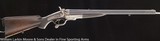 ADAMS & CO Underlever Hammer Express 8 bore rifle Mfg 1881 - 2 of 7