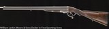 CHARLES LANCASTERPatent Four Barrel Breechloading Hammerless Smoothbore Rifle, .500/.450 No.1 Express 2 3/4" BPE, Cased on maker's leather - 5 of 9