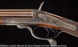 CHARLES LANCASTER Underlever Hammer Express .450 BPE
"patent smoothbore breechloading rifle" Mfg 1879 - 3 of 6