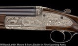RB RODDA Sidelock Ejector Nitro Express .280NE Outstanding Game scene engraving featuring Tigers and deer - 5 of 6