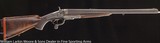 WJ JEFFERY Underlever Hammer Express 8 bore rifle Mfg 1886