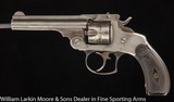 SMITH & WESSON .32 Double Action 2nd model 3.5" Nickel Mfg 1880 - 2 of 4