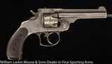 SMITH & WESSON .32 Double Action 2nd model 3.5" Nickel Mfg 1880 - 1 of 4