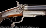 JAMES PURDEY & SONS Underlever Hammer Express 10 bore rifle Mfg 1889 - 4 of 6