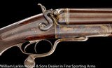 HOLLAND & HOLLAND 8 BORE HAMMER EXPRESS DOUBLE RIFLE - 6 of 8