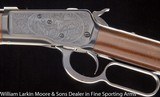 WINCHESTER (USRA) Model 1892 Rifle .45LC Game Scene Engraved, AS NEW - 3 of 6