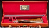 W.C. SCOTT "The Kinmount" BLE 20ga 26" IC&M Factory leather case - 1 of 8
