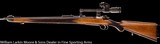 THOMAS BLAND Mauser rifle .350 Express Rimless, Zeiss prizmatic scope, Mfg 1918 Engraved, Exceptional condition - 2 of 6