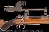 THOMAS BLAND Mauser rifle .350 Express Rimless, Zeiss prizmatic scope, Mfg 1918 Engraved, Exceptional condition - 4 of 6