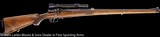 H. BURGSMULLER Pre-War German Custom Mauser rifle 7x64, Full length stock - 1 of 6