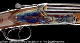 DICKINSON ARMS Plantation 28ga 30" Chokes, DT Straight Grip, Checkered butt, Cased - 1 of 9