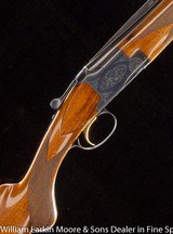 BROWNING Superposed Grade 1 Multi-gauge two barrel set, 28ga & 410, 28" RKLT, Hartmann case, Mfg 1965 - 1 of 9