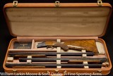 BROWNING Superposed Grade 1 Special order, 3 bbl set 20ga 26.5 C&C, 26.5 SKT&SKT, 28" M&F, RKLT, Diana grade wood & checkering, Harmann case, Mfg - 3 of 9