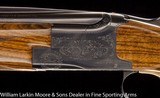 BROWNING Superposed Grade 1 Special order, 3 bbl set 20ga 26.5 C&C, 26.5 SKT&SKT, 28" M&F, RKLT, Diana grade wood & checkering, Harmann case, Mfg - 6 of 9