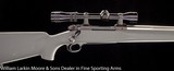 Winchester pre-64 custom rifle, .375 H&H mag, Stainless fluted barrel with brake, McMillin stock - 6 of 8