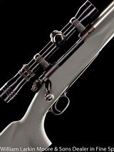 Winchester pre-64 custom rifle, .375 H&H mag, Stainless fluted barrel with brake, McMillin stock - 1 of 8