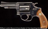SMITh & WESSON model 36, 3", round butt, blue, 1960's vintage - 2 of 4