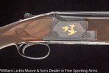 BROWNING Superposed D2G Parcours 12ga 28" Briley chokes, Gold game scenes by A Bee, Mfg 1976 - 7 of 9