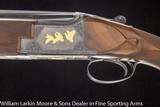 BROWNING Superposed D2G Parcours 12ga 28" Briley chokes, Gold game scenes by A Bee, Mfg 1976 - 6 of 9