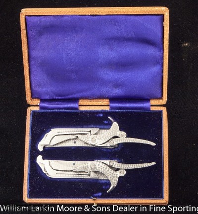 WESTLEY RICHARDS Drop Lock, Spare locks in presentation case