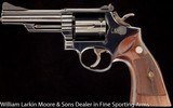 SMITH & WESSON Model 19 (no dash) Combat Masterpiece, 357mag, 4" blue, TT & TH, Diamond grips, Pinned & recessed - 2 of 4