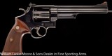 SMITH & WESSON Model 29 4 screw (no dash) .44 mag, 6.5" Blue TT & TH, RR, Mfg 1958 - 1 of 4