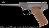 COLT Woodsman 1st model Sport .22LR 4.5" Blue, Original box with papers and test target, Mfg 1937 AS NEW in box - 6 of 9