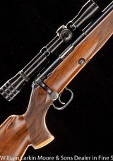 WINCHESTER Model 52C Sporter Custom by Walter Abe .22LR Classic style stock, Kollmorgan 4x scope with dot, Like New - 1 of 7
