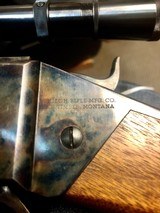 SHILOH SHARPS (Big Timber, MT) 1874 "Old Reliable" .45-70, MVA 6x scope, AS NEW - 8 of 8