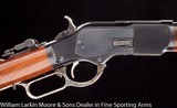 CIMARRON 1873 SRC .32-20, Upgraded sights with flip up tang sight, Action tuned by Bob James, AS NEW - 5 of 7