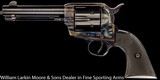USFA SAA Frontier Six Shooter Convertable .44-40 & .44 Spl, 4 3/4" , Case colors by Turnbull, Tuned by Bob James, Special order gun, AS NEW IN BO - 2 of 6