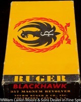 RUGER 1st model Blackhawk .357 mag, 4 1/2" Blue, Original box & papers, Mfg 1955 - 2 of 5