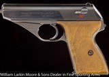 MAUSER HSc 7.65mm (.32 acp) Nazi proofs Mfg 1942 Very high condition - 1 of 6