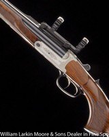BLASER S2 DB Express .500/.416 3 1/4" NE, Upgraded wood, QD scope base with 1" and 30mm rings, 3 boxes brass, Mfg 2003 - 7 of 8