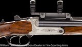BLASER S2 DB Express .500/.416 3 1/4" NE, Upgraded wood, QD scope base with 1" and 30mm rings, 3 boxes brass, Mfg 2003 - 3 of 8