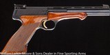 BROWNING Medalist .22LR, 7", Blue, Presentation case with weights, Mfg 1969, AS NEW - 1 of 5