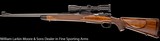 GRIFFIN & HOWE Classic Mauser Safari Rifle, .375 H&H, Single Square bridge magnum Mauser action, Deep Magazine, Zeiss 39 scope in G&H QD mount - 3 of 8