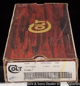 COLT Python .357 mag, Nickel, 8" , Mfg 1981, As New in Box - 4 of 4