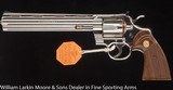 COLT Python .357 mag, Nickel, 8" , Mfg 1981, As New in Box - 2 of 4