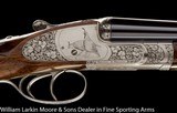 HOLLAND & HOLLAND Royal Deluxe True Pair 20ga 26" 1/4&1/2, Engraved by Coogan, Cased in factory leather case, Mfg 1987 - 11 of 19