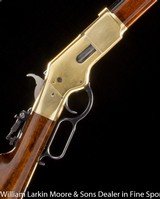 UBERTI 1866 Rifle .38 Special, 24" Octagon, Flip up tang sight, Mfg 1988, Just right for cowboy action shooting - 1 of 8