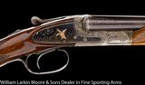 LC SMITH Ideal Grade Custom 20ga 26" IC&M, Hunter one trigger, Featherweight frame, Custom engraving with gold, Wood carving, Mfg 1919 - 2 of 9